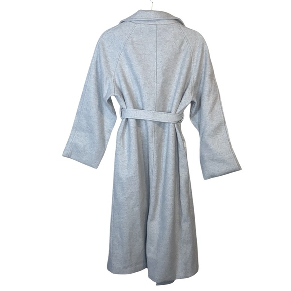 NWT Yu Hong Fashion Gray Belted Coat, Size XL - Picture 5 of 9